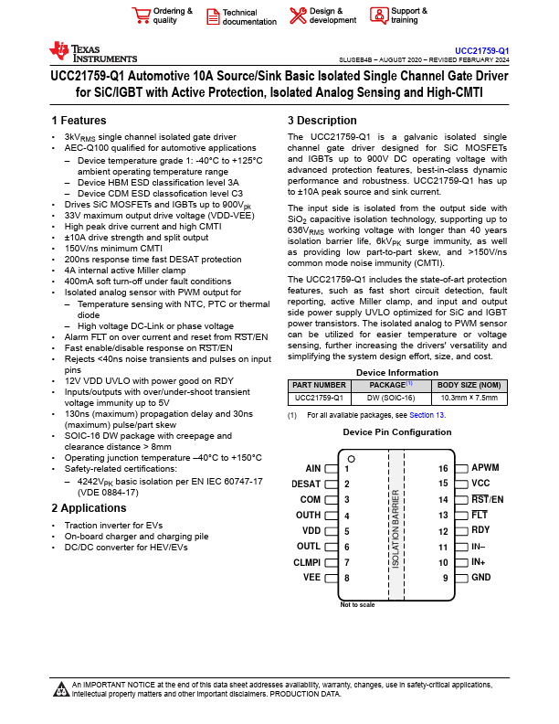 UCC21759-Q1