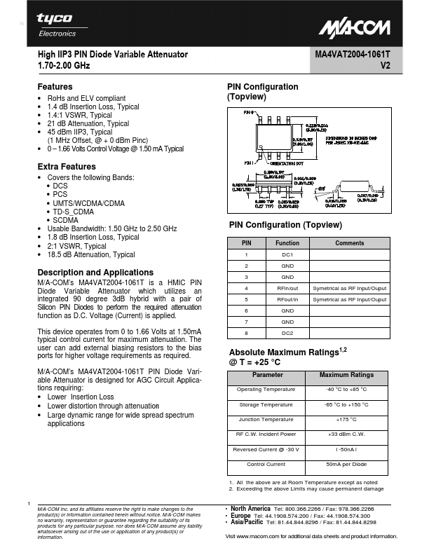 MA4VAT2004-1061T