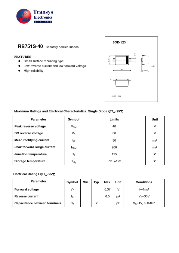 RB751S-40