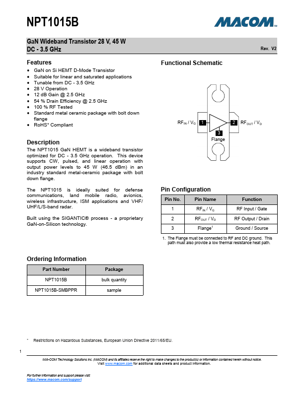 NPT1015B