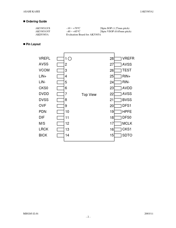 AK5385A