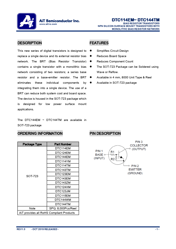 DTC114TM