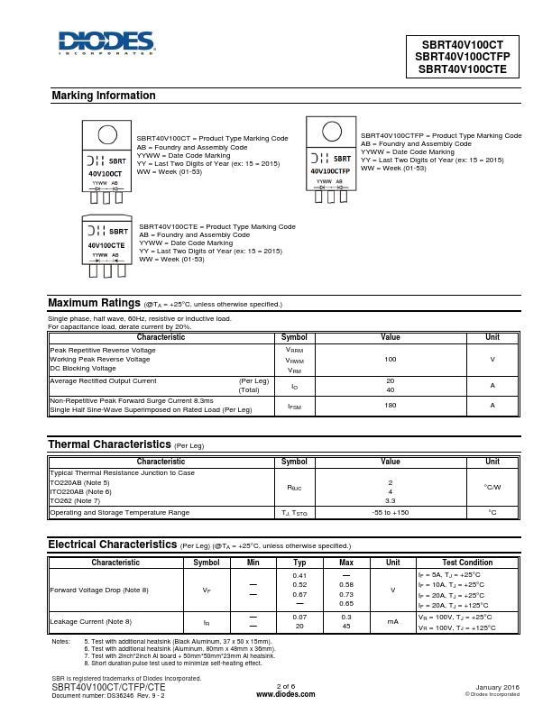 SBRT40V100CTFP