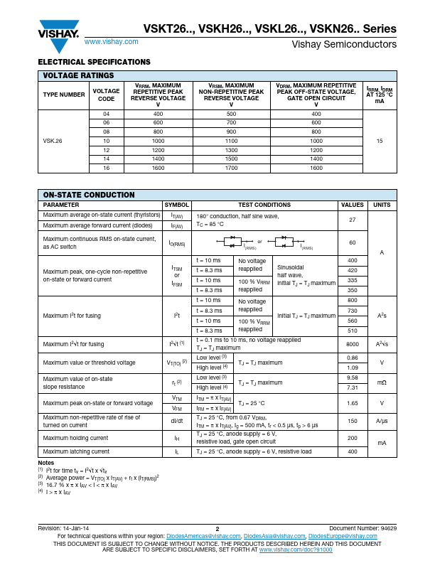 VSKT26-16P