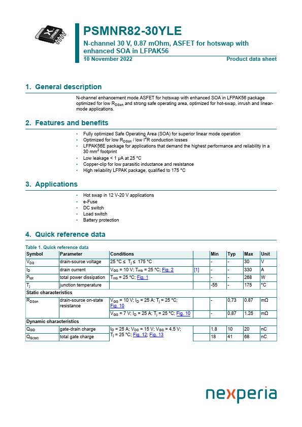 PSMNR82-30YLE