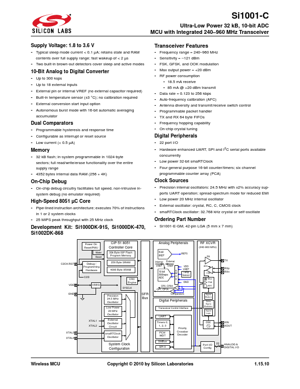 Si1001-C