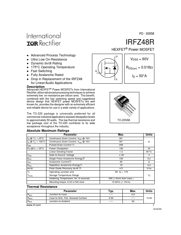 IRFZ48R