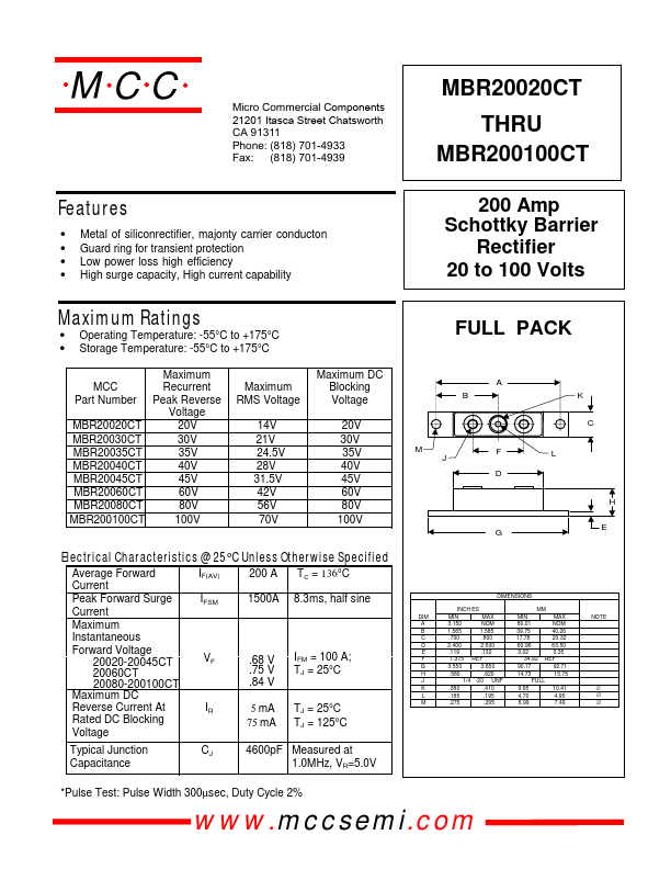 MBR20035CT