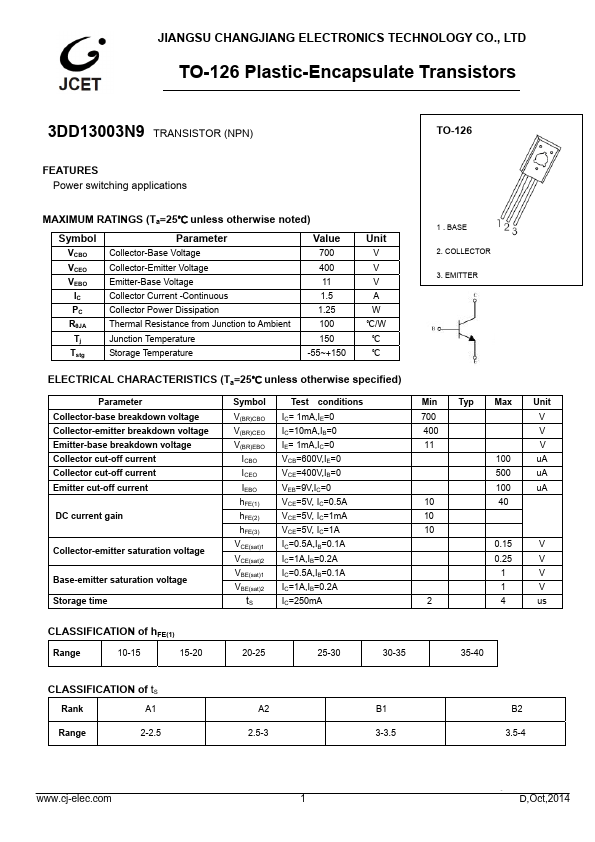 3DD13003N9