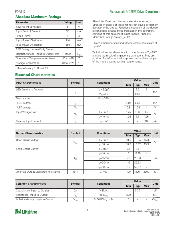 FDA117G