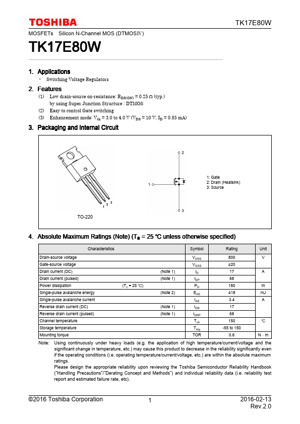 TK17E80W