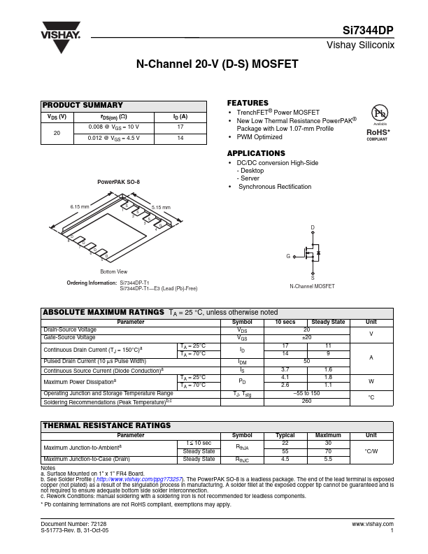 Si7344DP