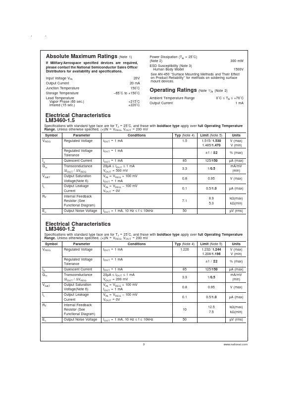 LM3460-1.2