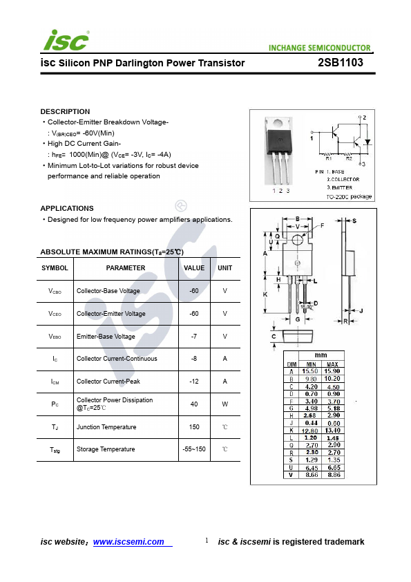 2SB1103