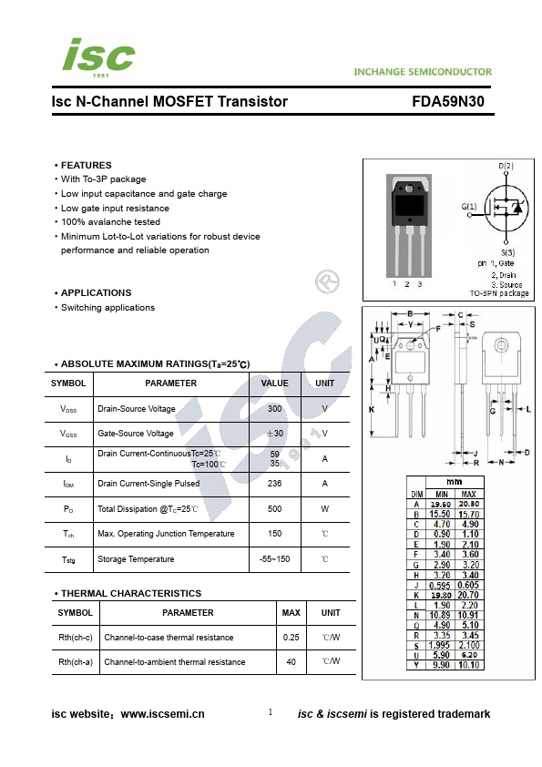 FDA59N30