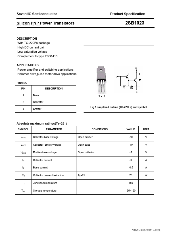 2SB1023