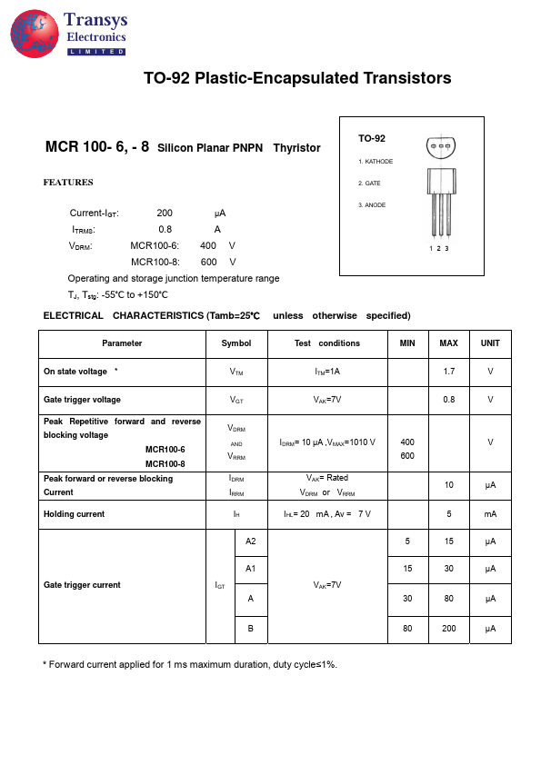 MCR100-8