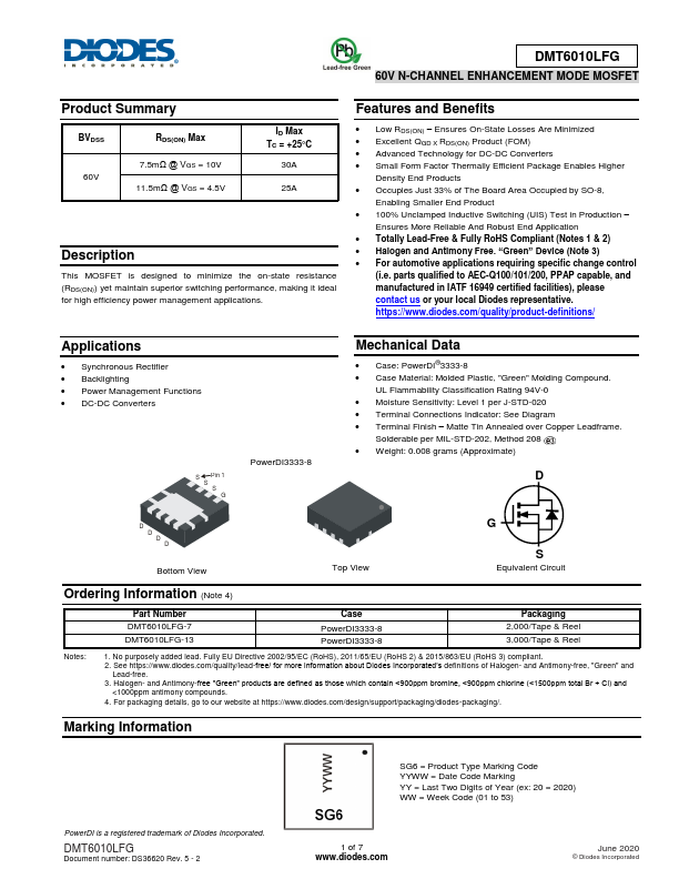 DMT6010LFG