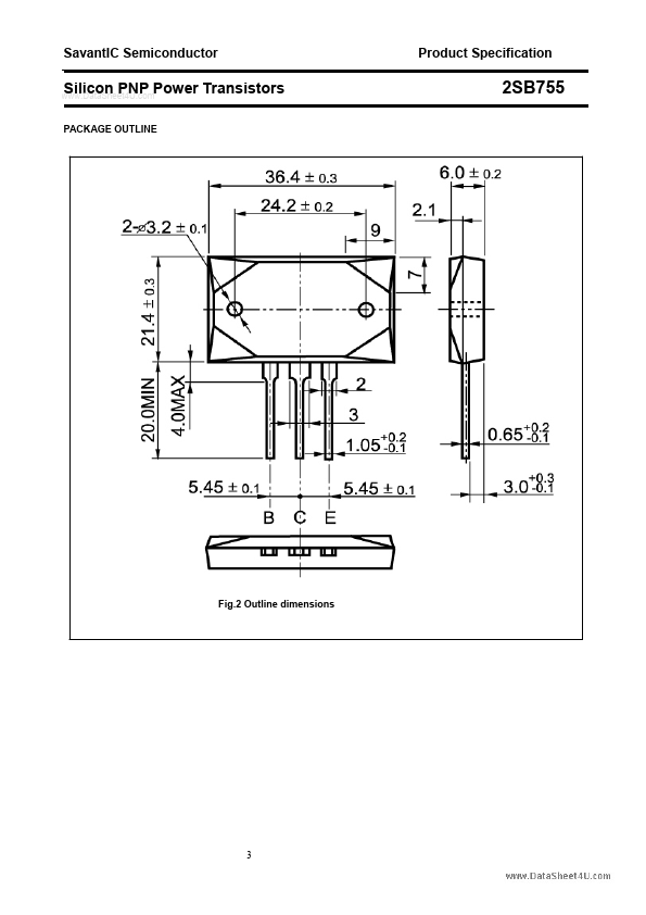 2SB755