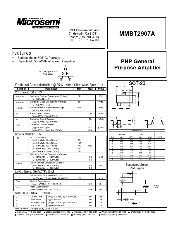 MMBT2907A