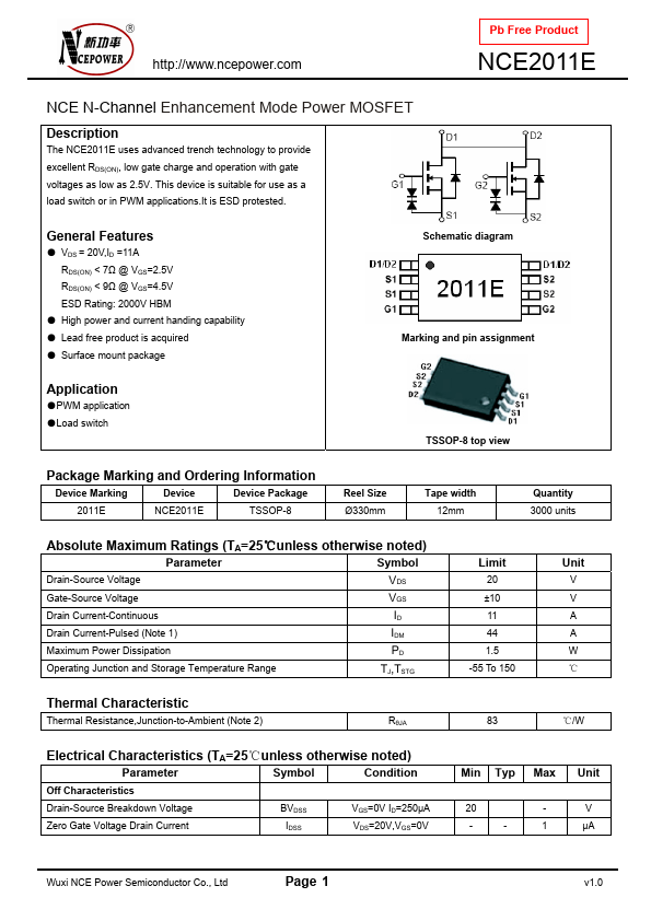 NCE2011E