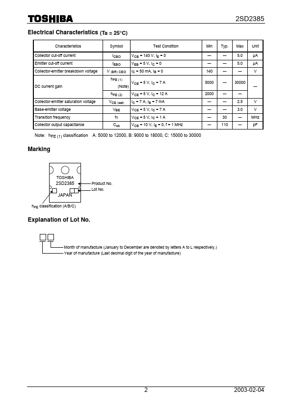 2SD2385