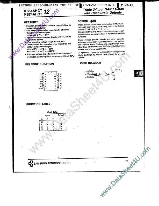 KS74AHCT12