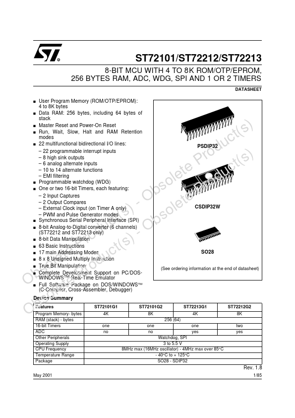 ST72213G1