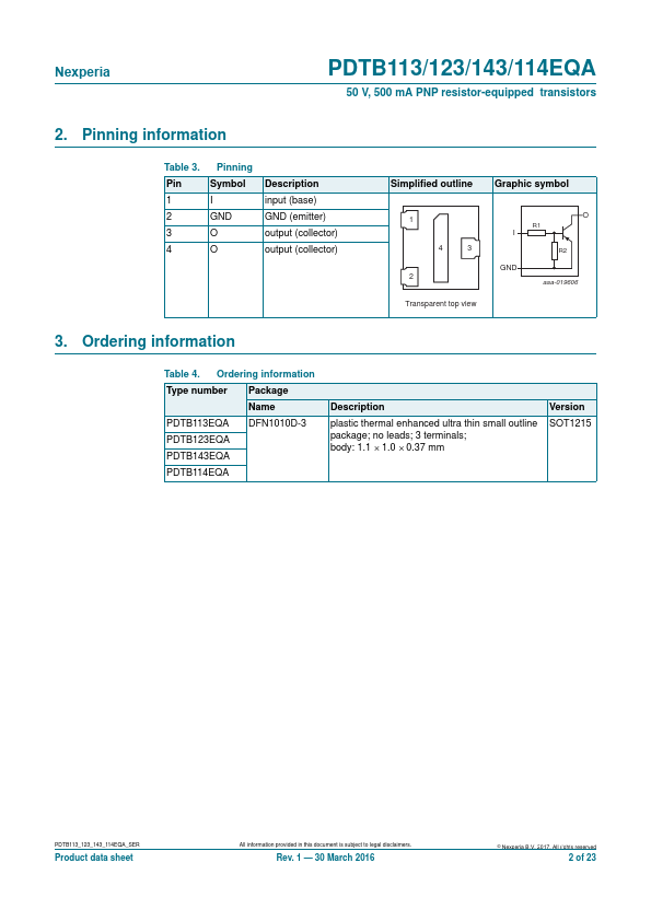 PDTB113EQA