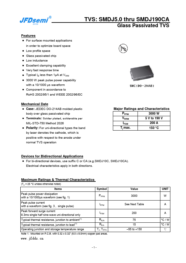 SMDJ160CA