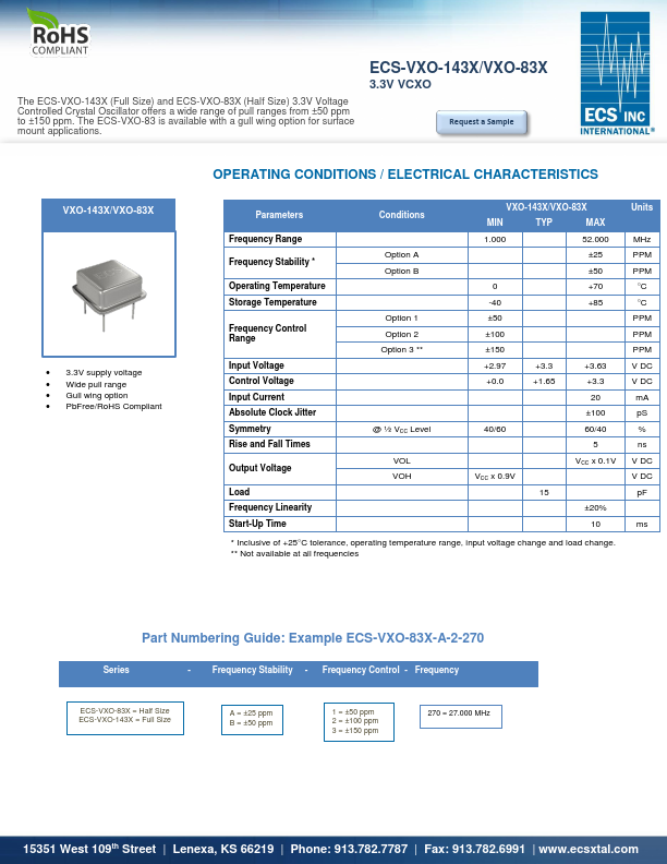 ECS-VXO-143X