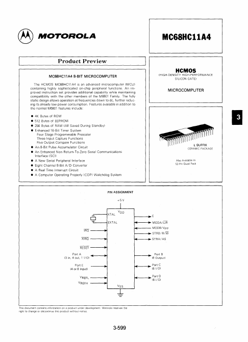 MC68HC11A4