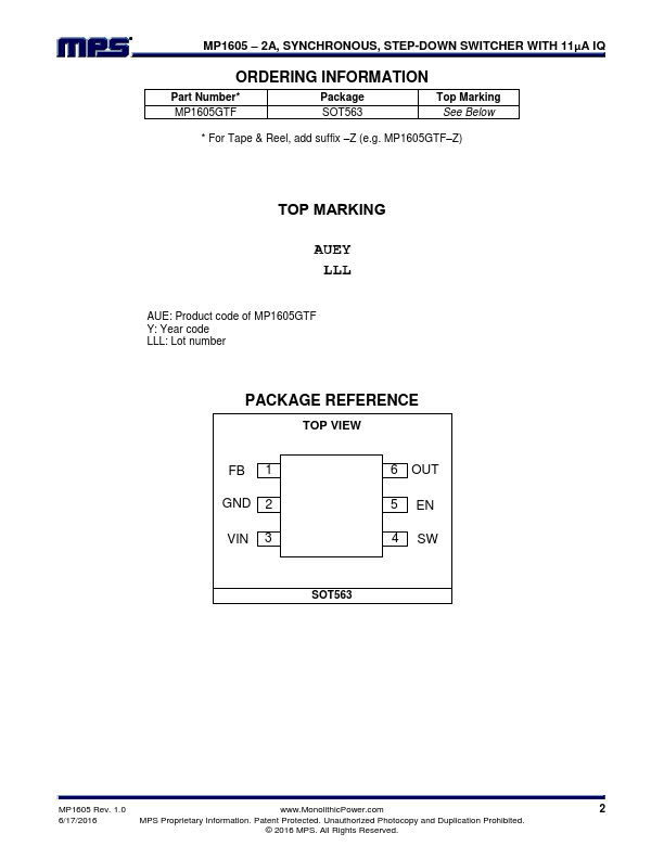 MP1605