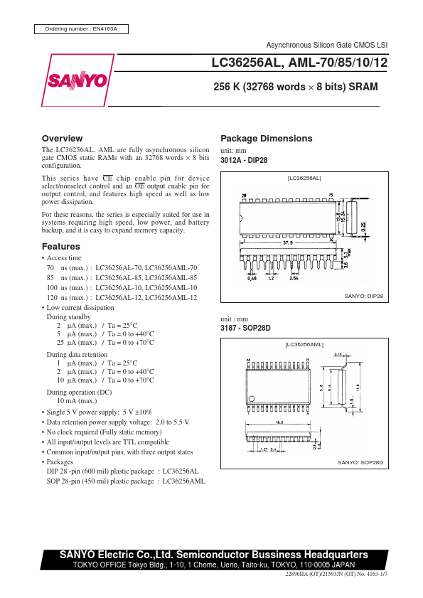 LC36256AML-10