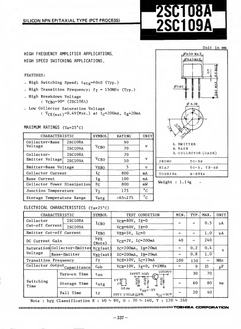 2SC109A