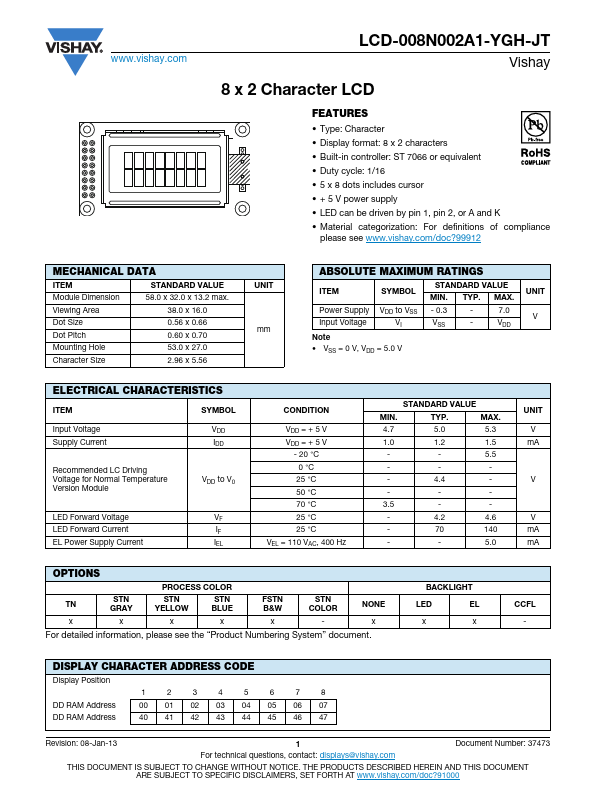 LCD-008N002A1-YGH-JT