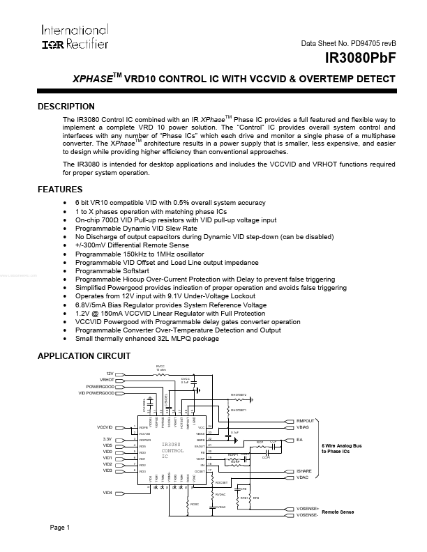 IR3080PBF