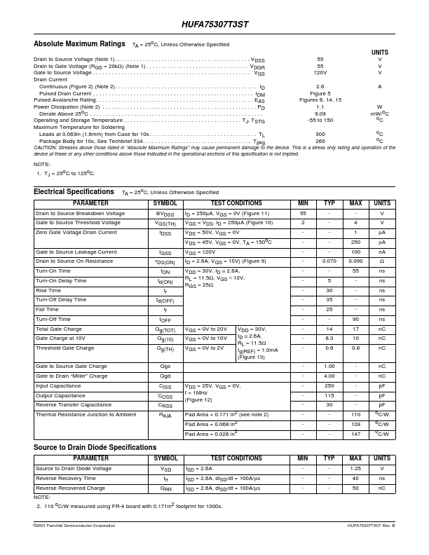 HUFA75307T3ST