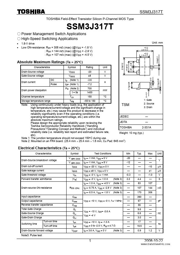 SSM3J317T