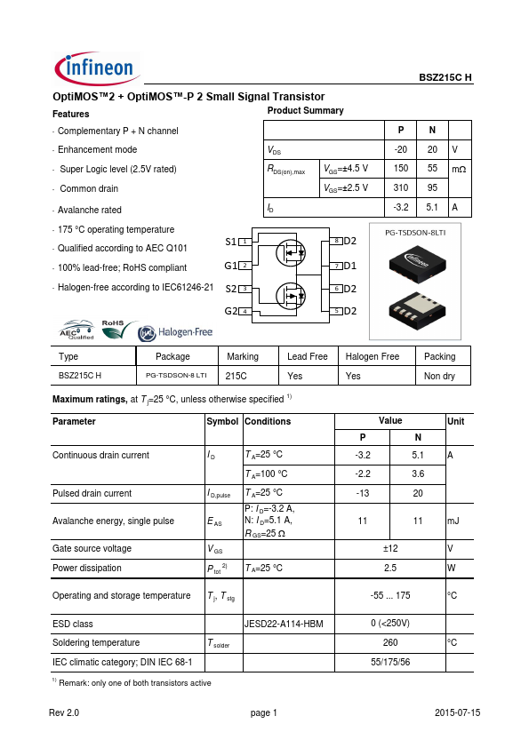 BSZ215CH