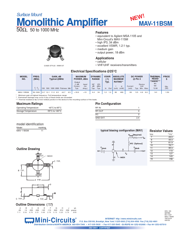 MAV-11BSM