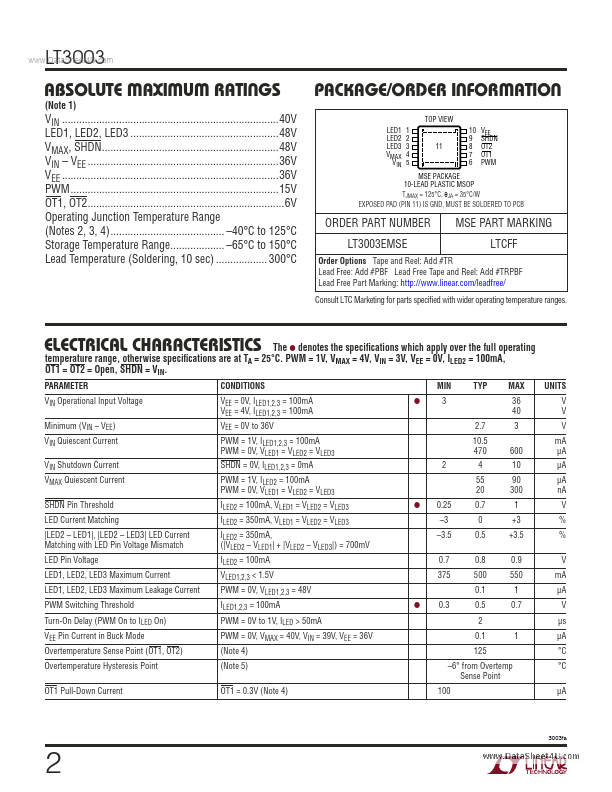 LT3003