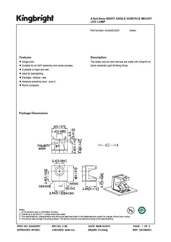 AA4040CGSK