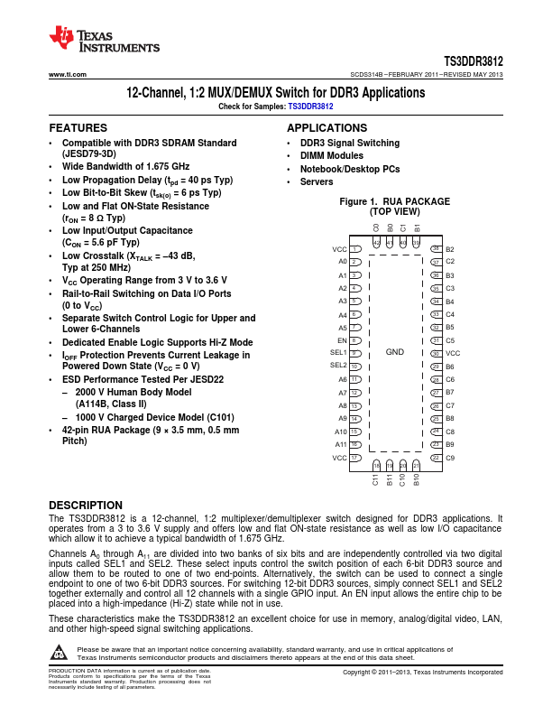 TS3DDR3812