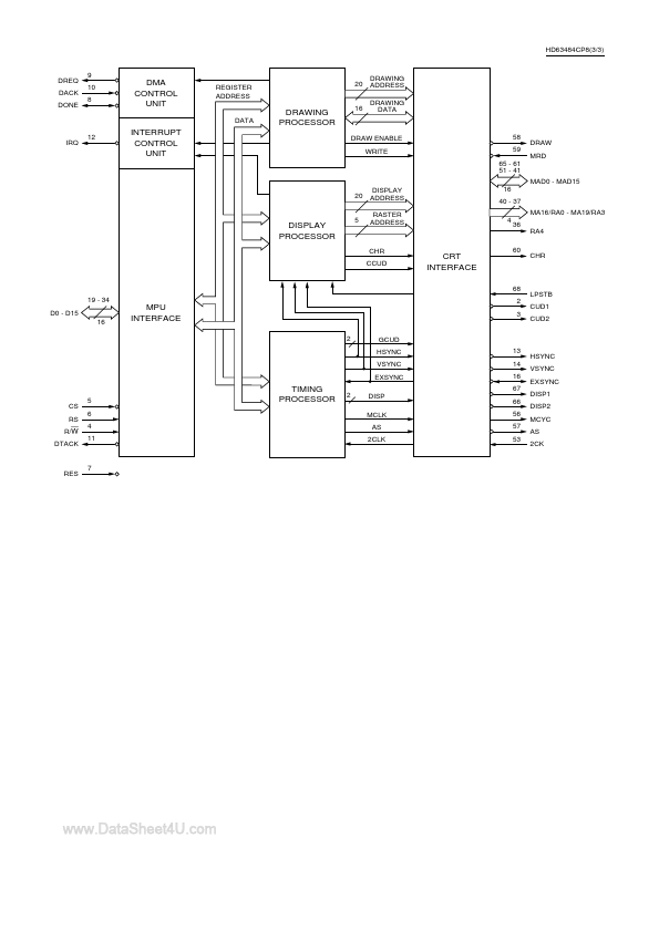 HD63484CP8