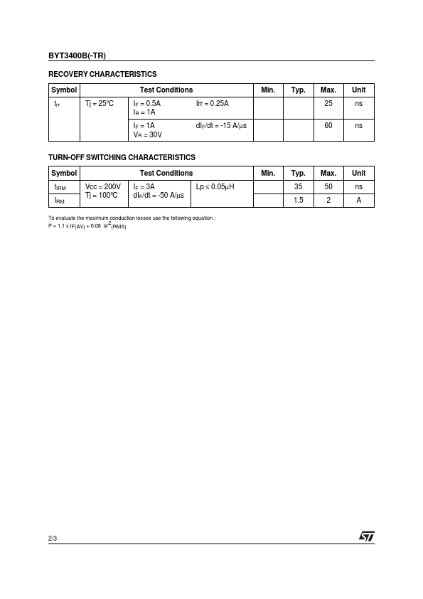 BYT3400B