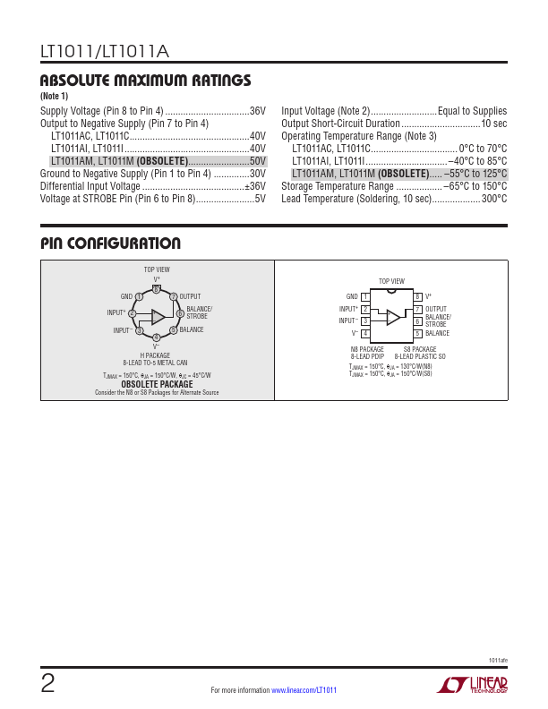 LT1011A