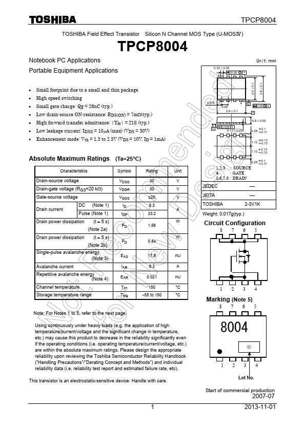 TPCP8004