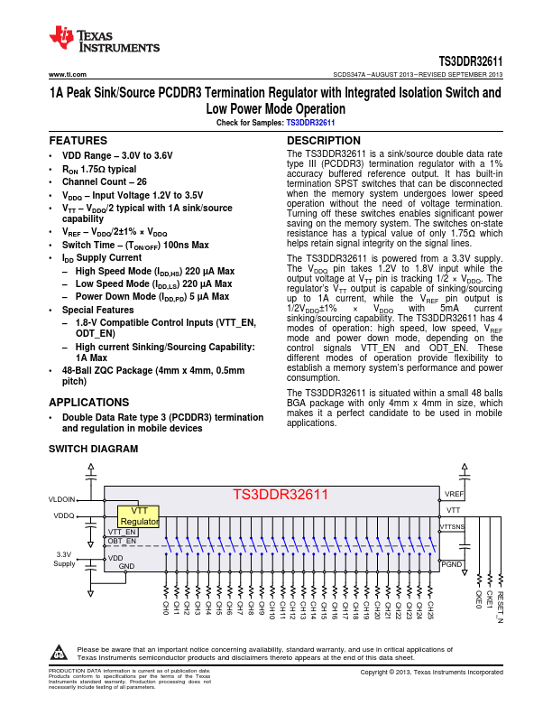 TS3DDR32611