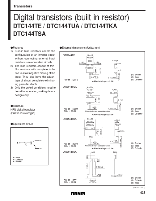 DTC144TSA